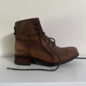 UGG Women’s Brown Leather Boots